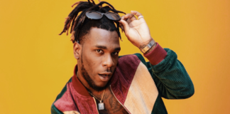 Burnaboy Perform Dangote On Stage With His Mom