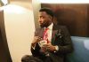 Timi Dakolo Mocks Kemi Olunloyo, As He Arrived London For New Music Project