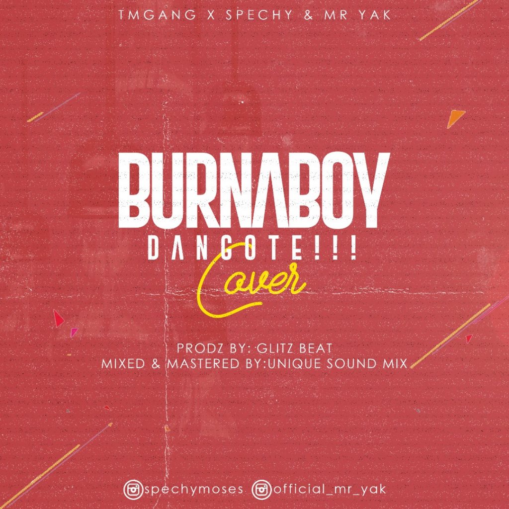Spechy Ft, Mr Yak - Money ( Dangote Cover)