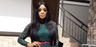 Nollywood Actress, Uche Ogbodo Displays Her Saggy Boobs