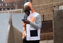 Skales On The Phone With Legendary Bobby Brown