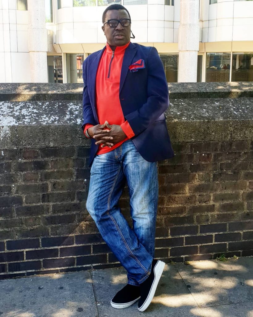 King Of Nigerian Comedy Alibaba Turns To A Road Safety Officer