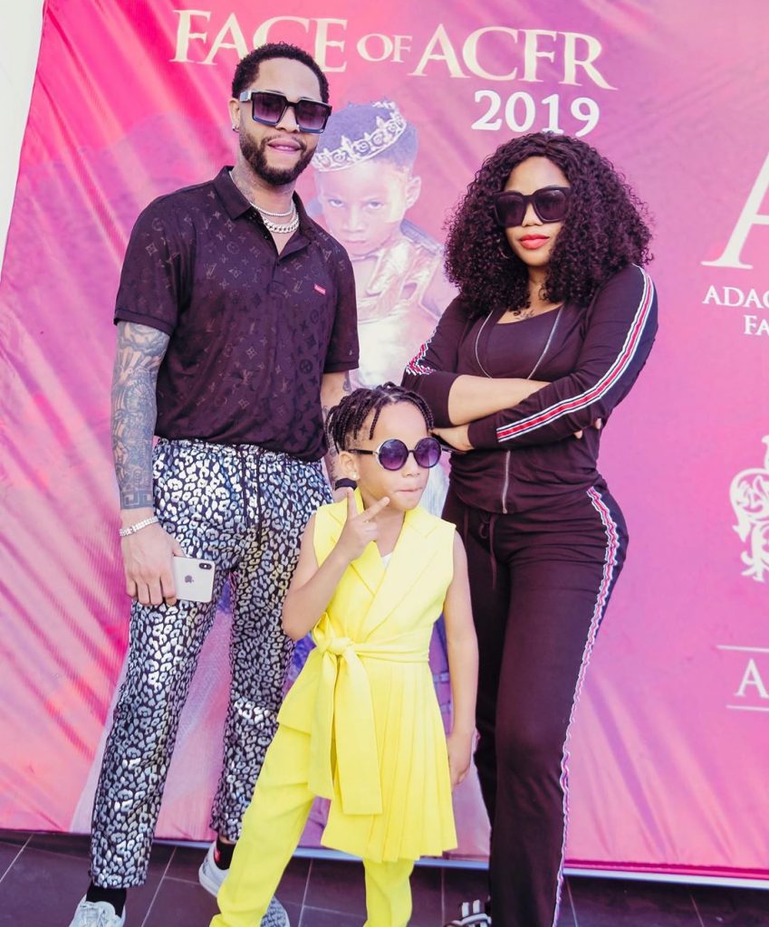 Toyin Lawani And Her Ex Baby Daddy Reunite