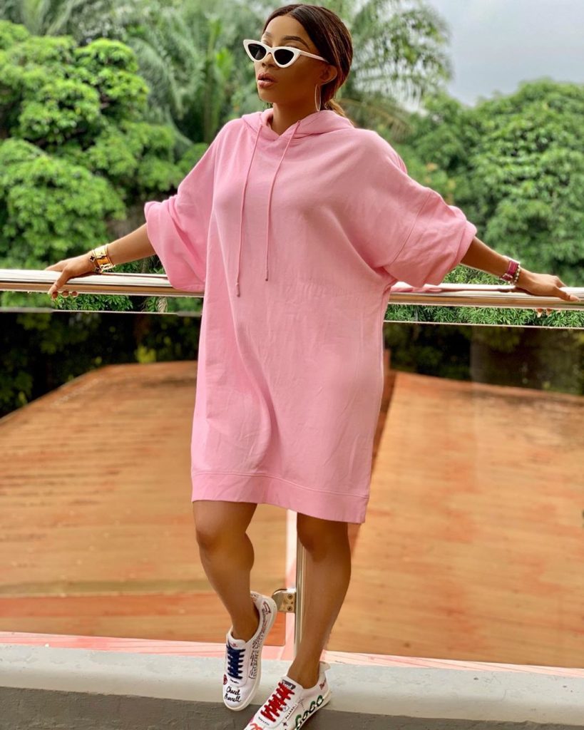 Toke Makinwa Sends Shady Message to Falz