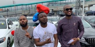 MC Galaxy Gift T-Spize With A Brand New Benz C300