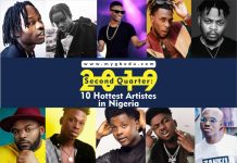 2019 Second Quarter: Meet The 10 Hottest Artistes in Nigeria Right Now!
