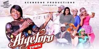 Funke Akindele Has Kicked Off "Aiyetoro Town" And It’s A Must Watch {Videos)