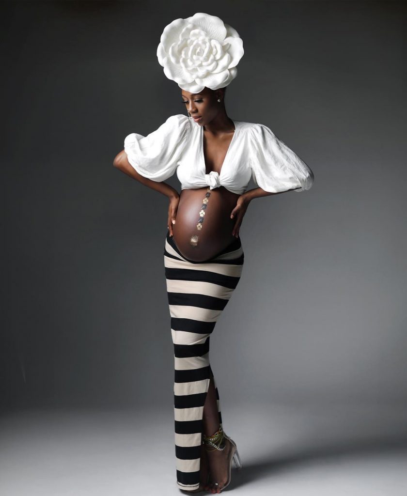 Celebrity Pregnant Dancer, Korra Obidi Puts To Bed