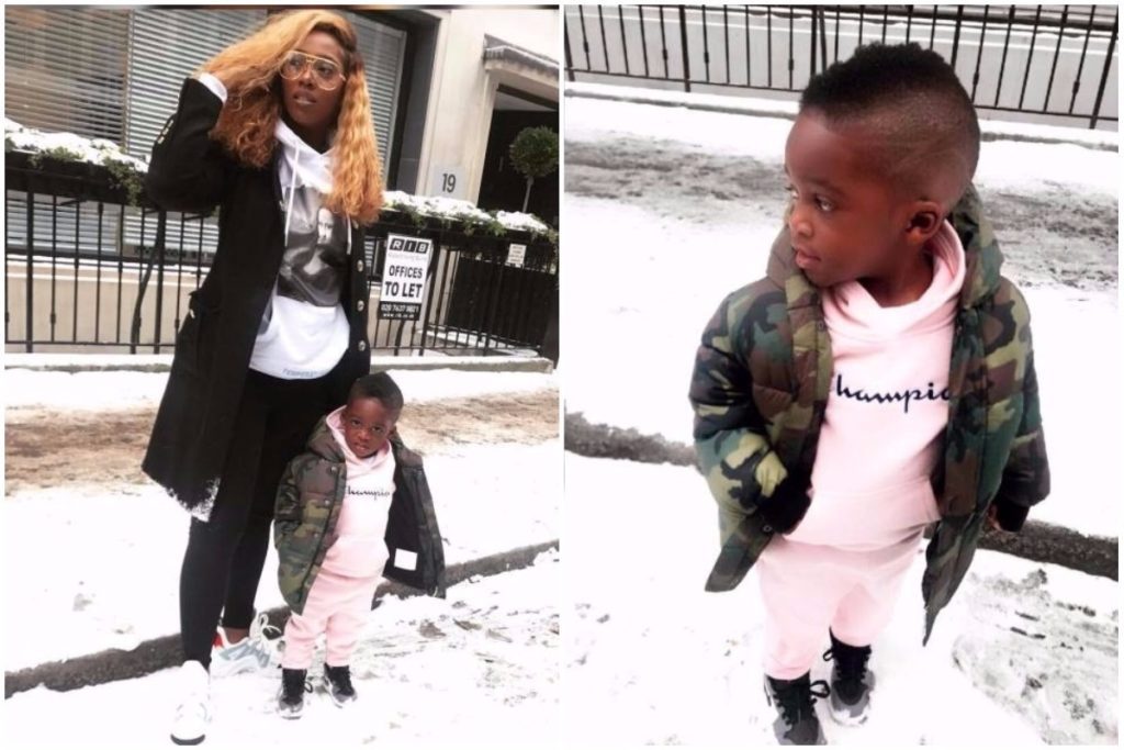 Tiwa Savage's Son, Jamil Is Plus One Today