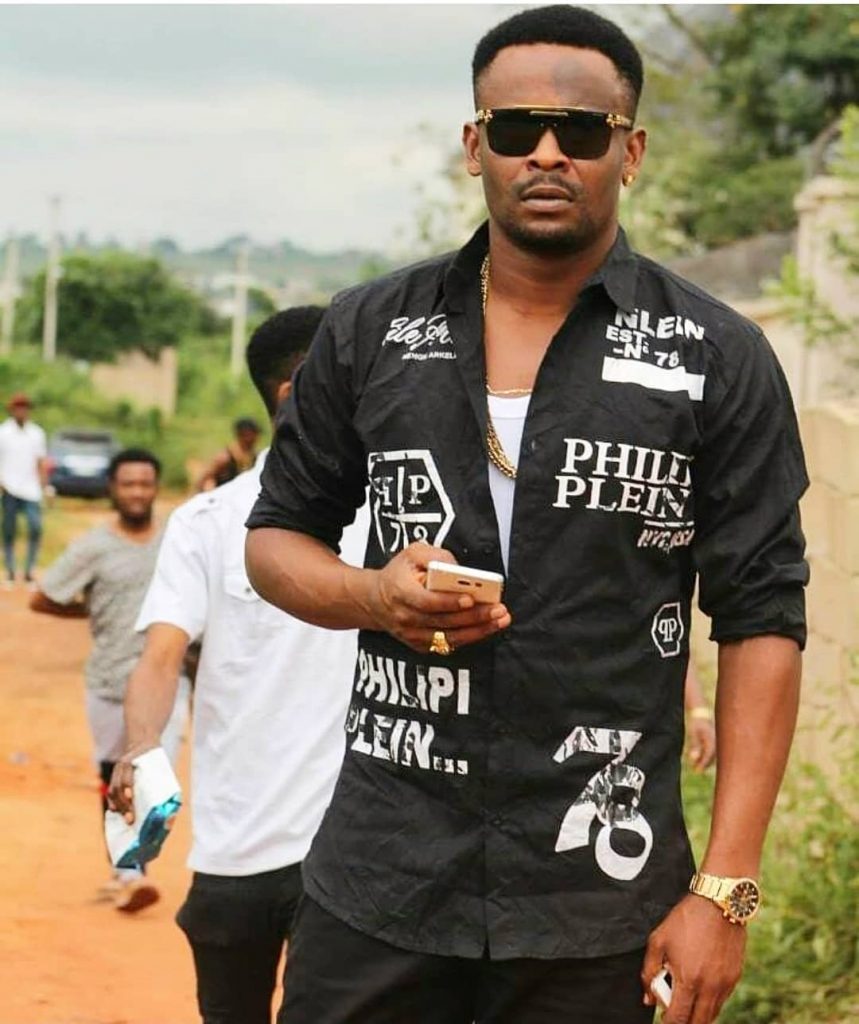 Nollywood Actor, Zubby Michael Spotted Using Okada In Lagos