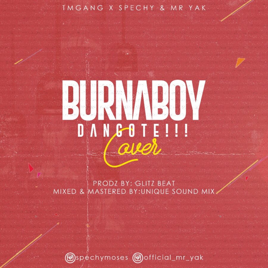 Spechy Ft, Mr Yak - Money (Dangote Cover)